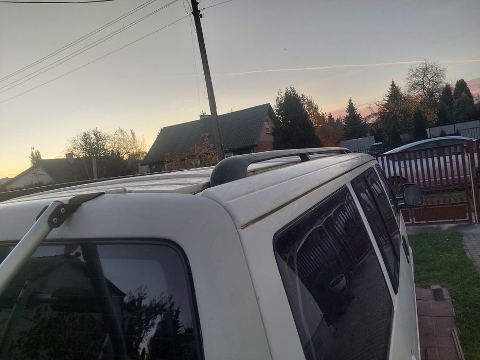 Vw t4. Relingi srebrne