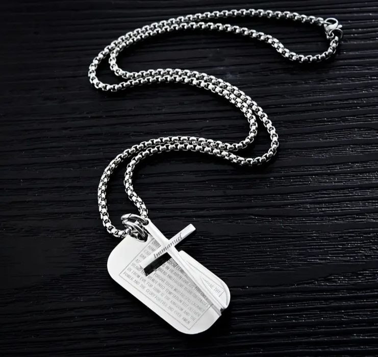 Colar De Oração Com Versículo Bíblico