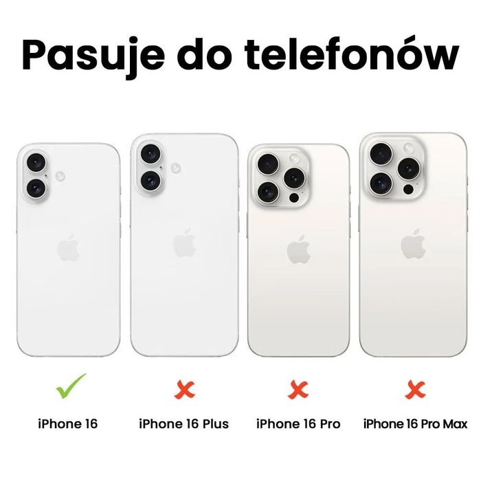 Etui Clean Case przezroczyste z MagSafe do Apple iPhone 16