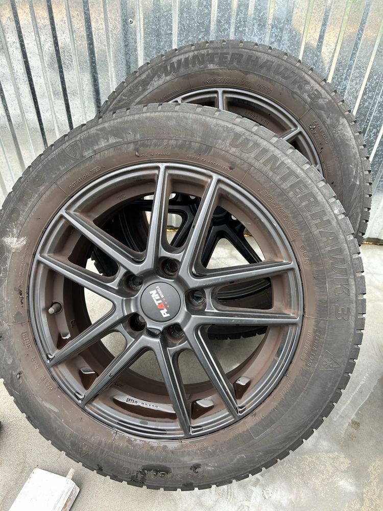 Felga 16, 5x112 ,opona 205/55, VW, Audi, Skoda, Seat