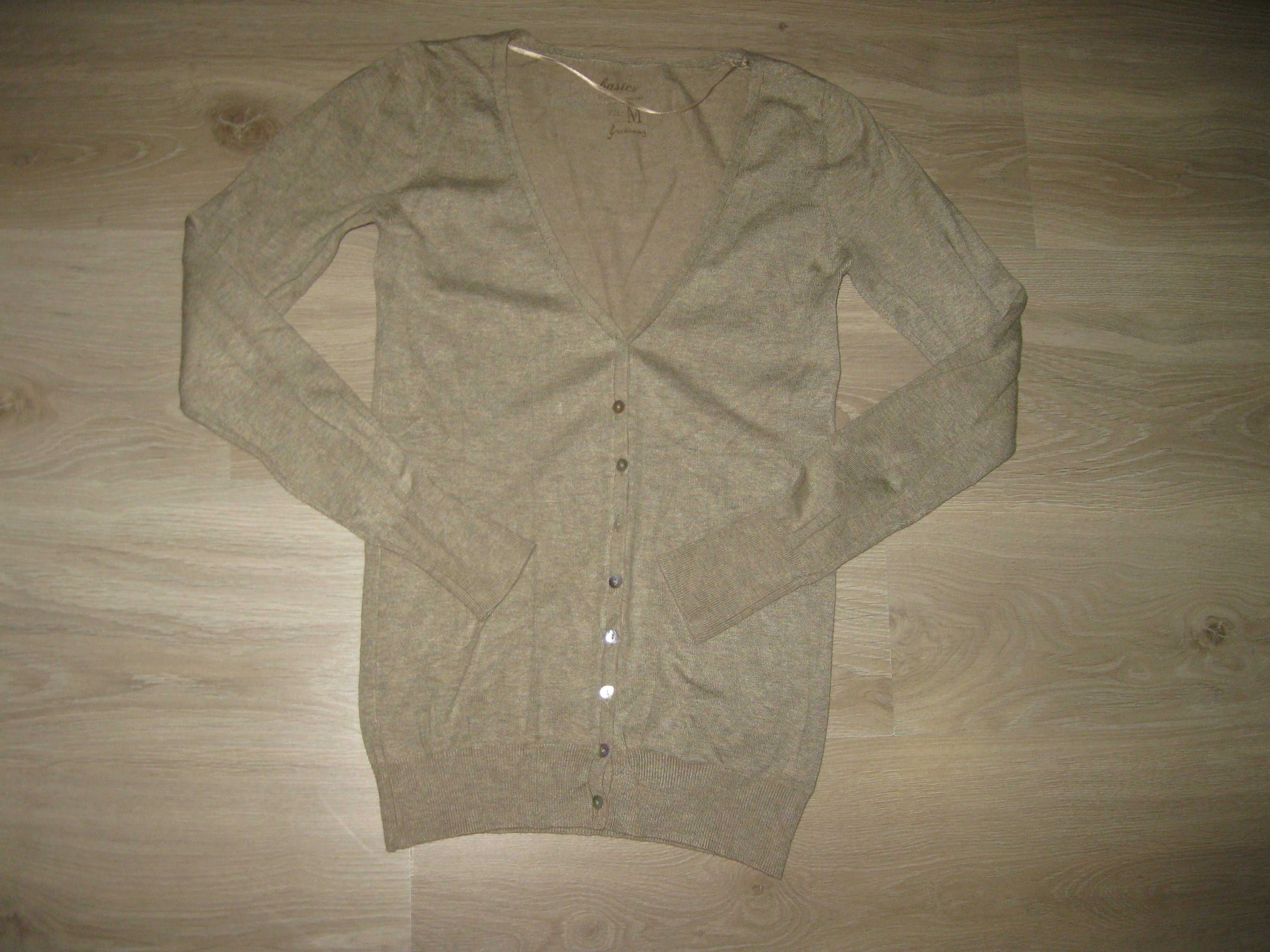 Kardigan sweter H&M Basic rozmiar M