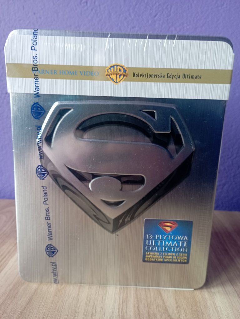 Supermen mega box dla kolekcjonera nowy mega okazja