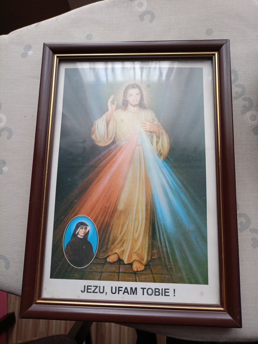 Święty obrazek Jezu ufam tobie