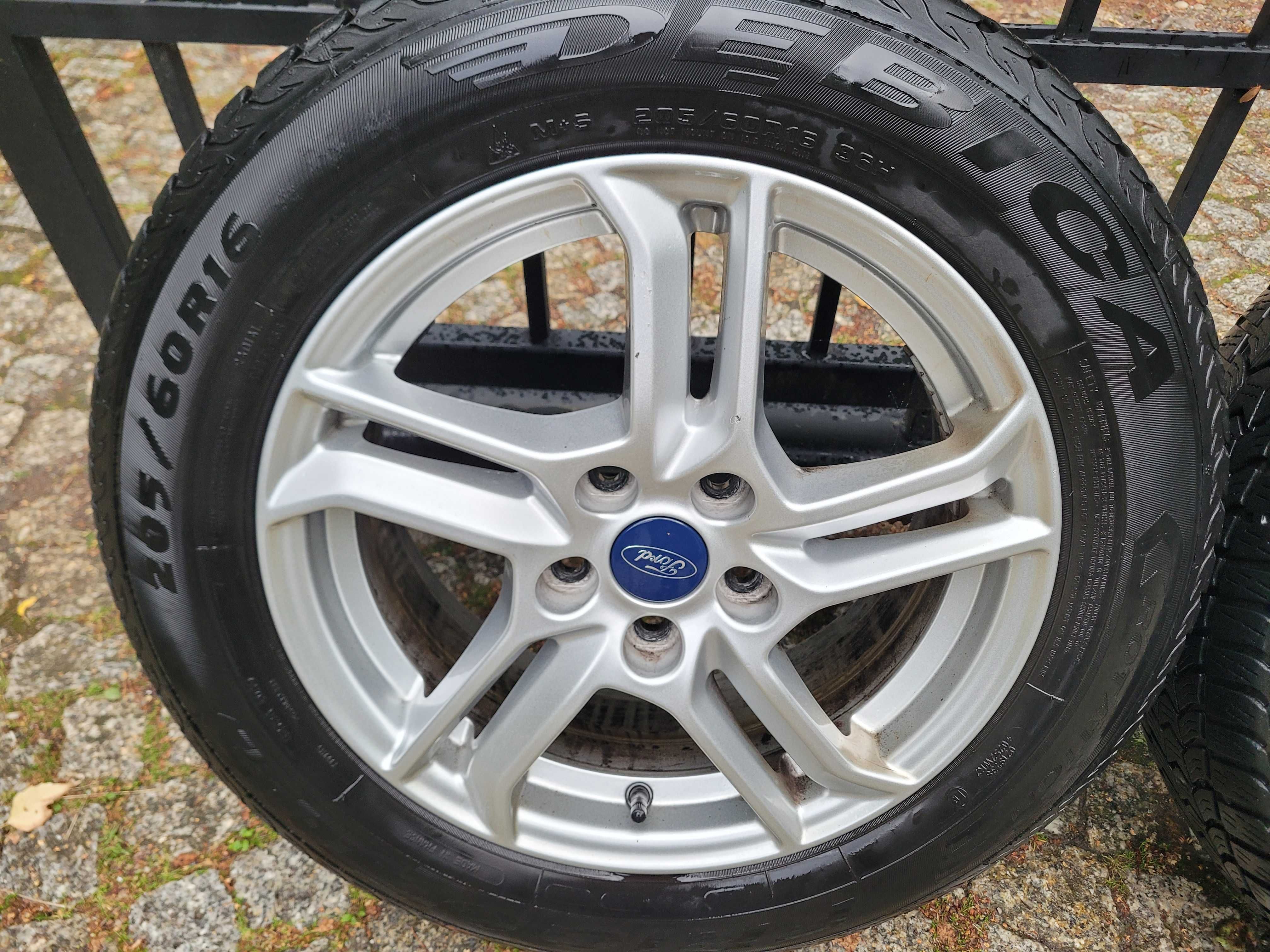 Ford focus mk4 koła zimowe komplet + czujniki TPMS 205/60/R16