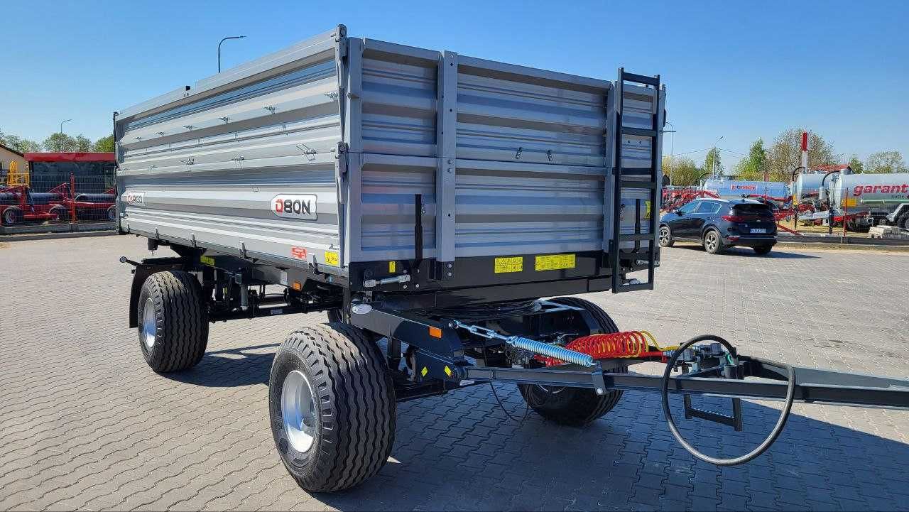 Przyczepa rolnicza Cargo D80N 8 ton