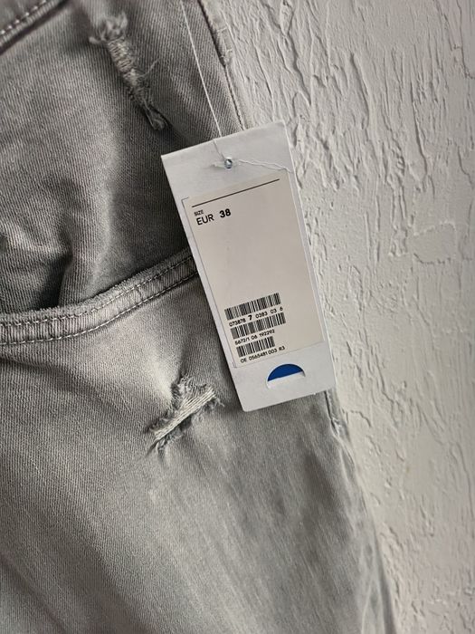 Nowe Męskie jeansy H&M Skinny Cropped W38 L30