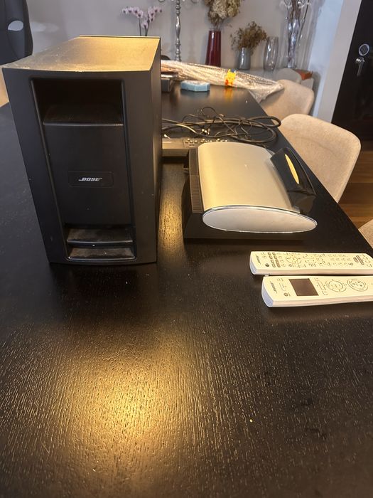 Zestaw BOSE Lifestyle III + subwoofer + piloty DVD soundsystem