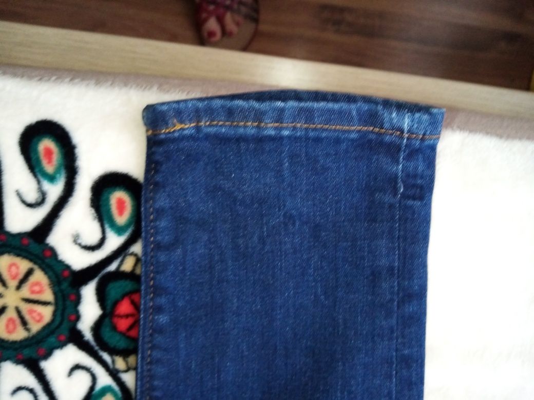 Spodnie jeansowe H&M jeggins Denim push up