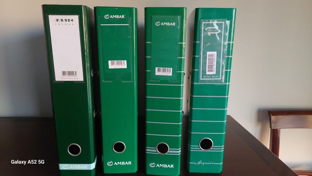 Vendo Pastas de Arquivo