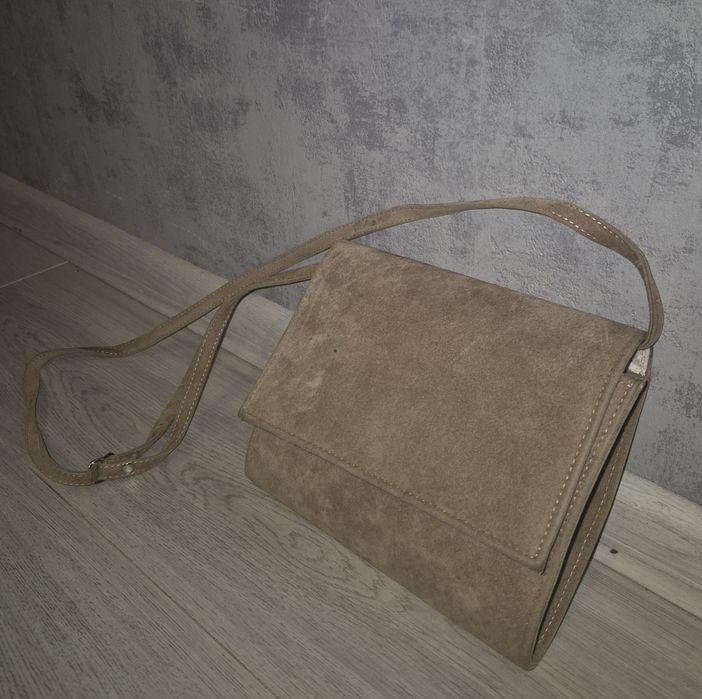 Torebka damska beżowa camel