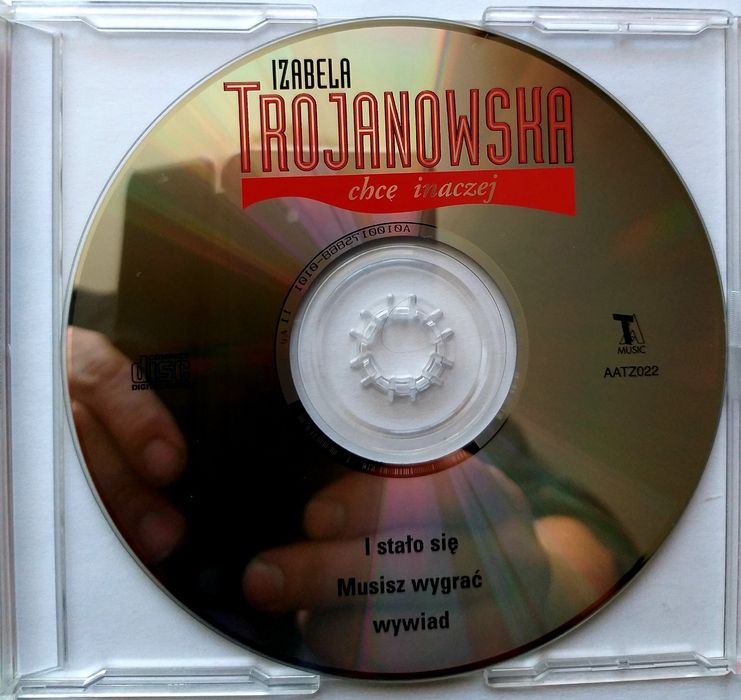 CDs Izabela Trojanowska Chcę Inaczej 1⁹6r
