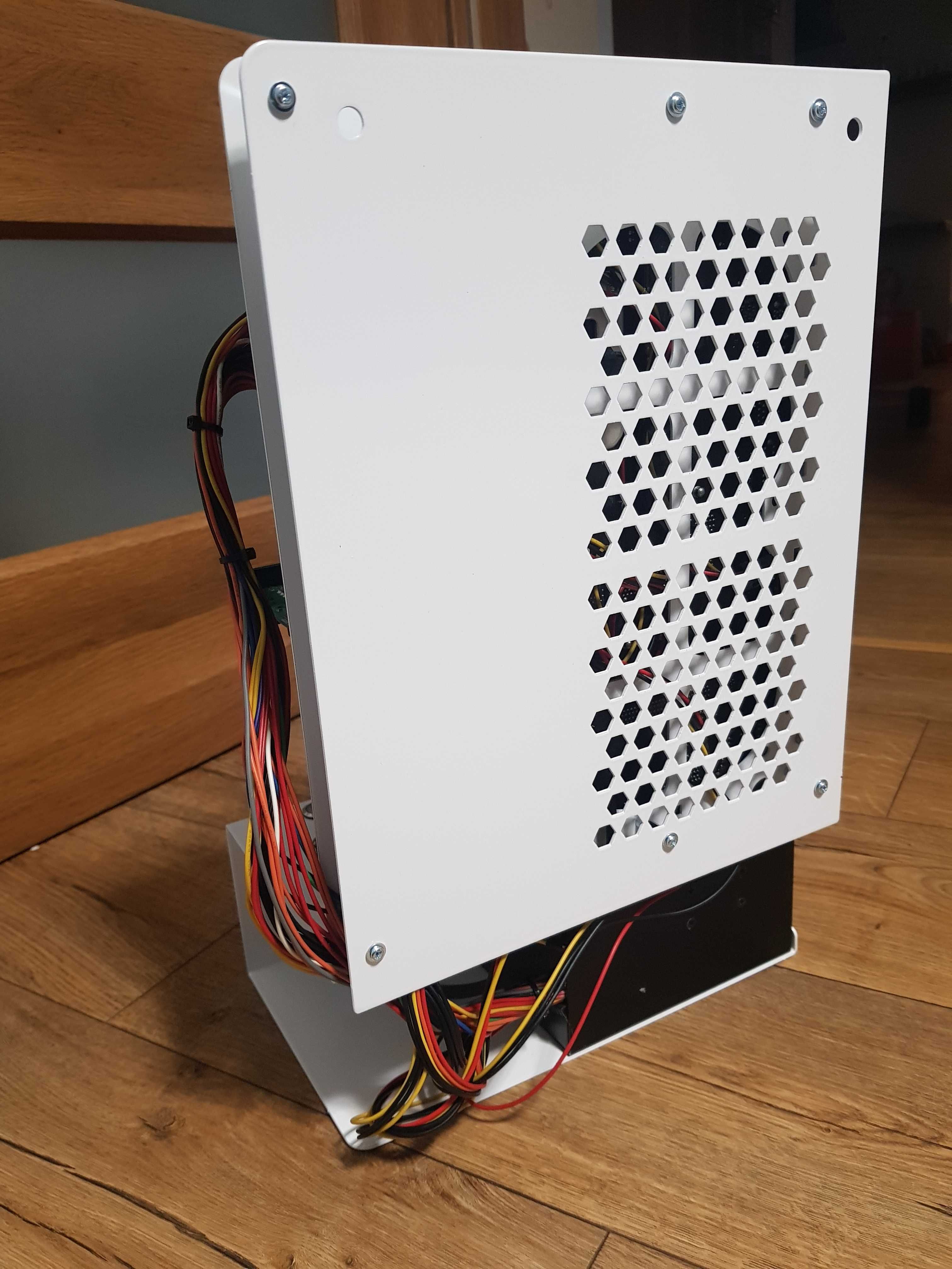 M-CASE 1 ATX RAL kompletna open PC Case, AIO 240, 4x ssd 1 x HDD