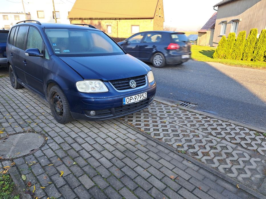 Vw touran 2.0tdi dsg uszkodzony