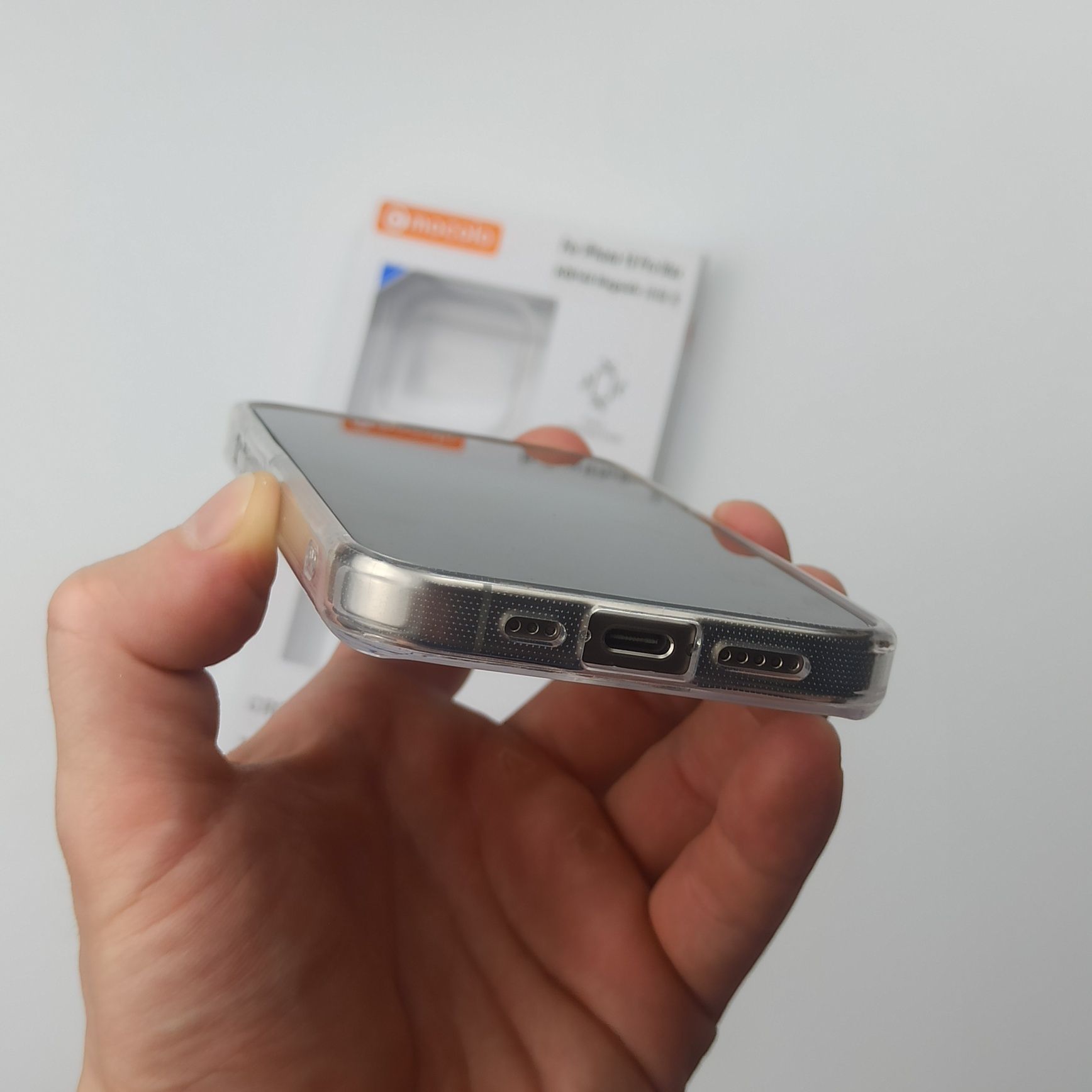 Прозрачеый чехол Mocolo Clear Case iPhone 15 Pro + Magsafe