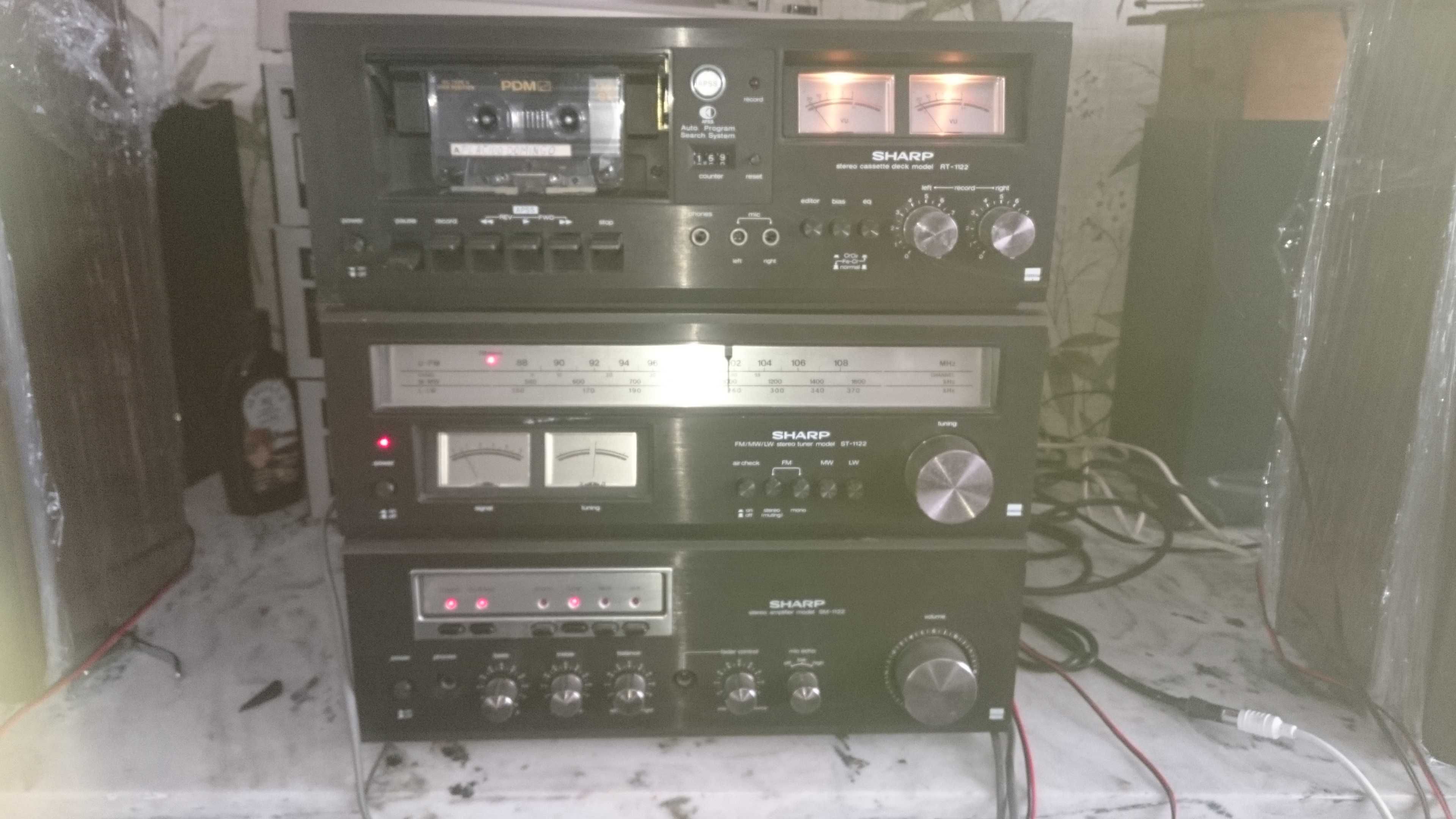 Wieźa sharp RT,ST,SM-1122 WINTAGE DO przejżenia i naprawy