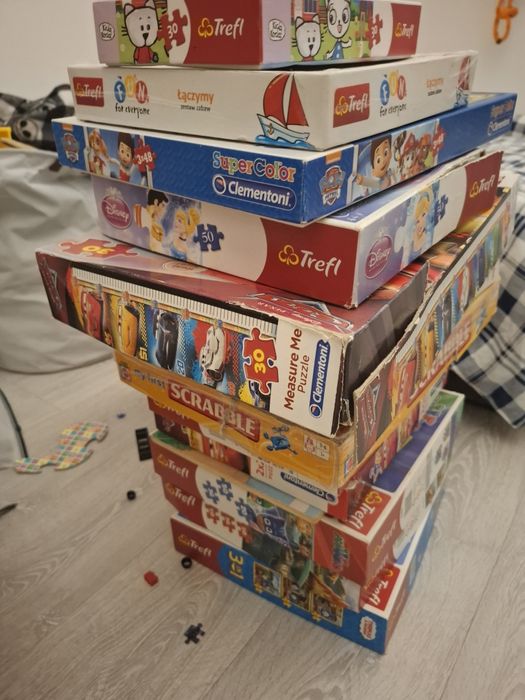 Puzzle 3+ oraz 4+ różne