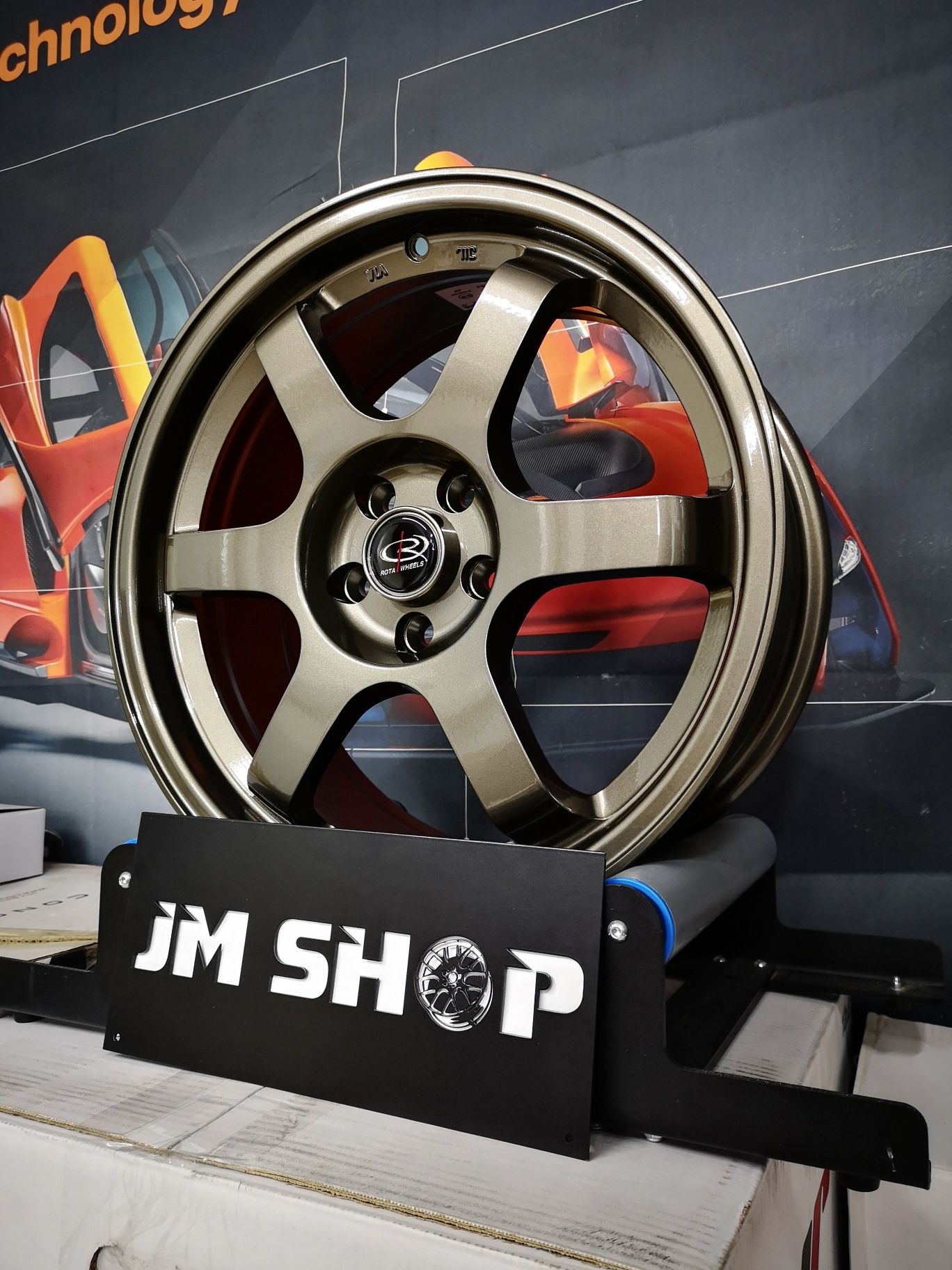 Felgi Rota Grid 17" 18" 5x100 Bronze Subaru BRZ Impreza