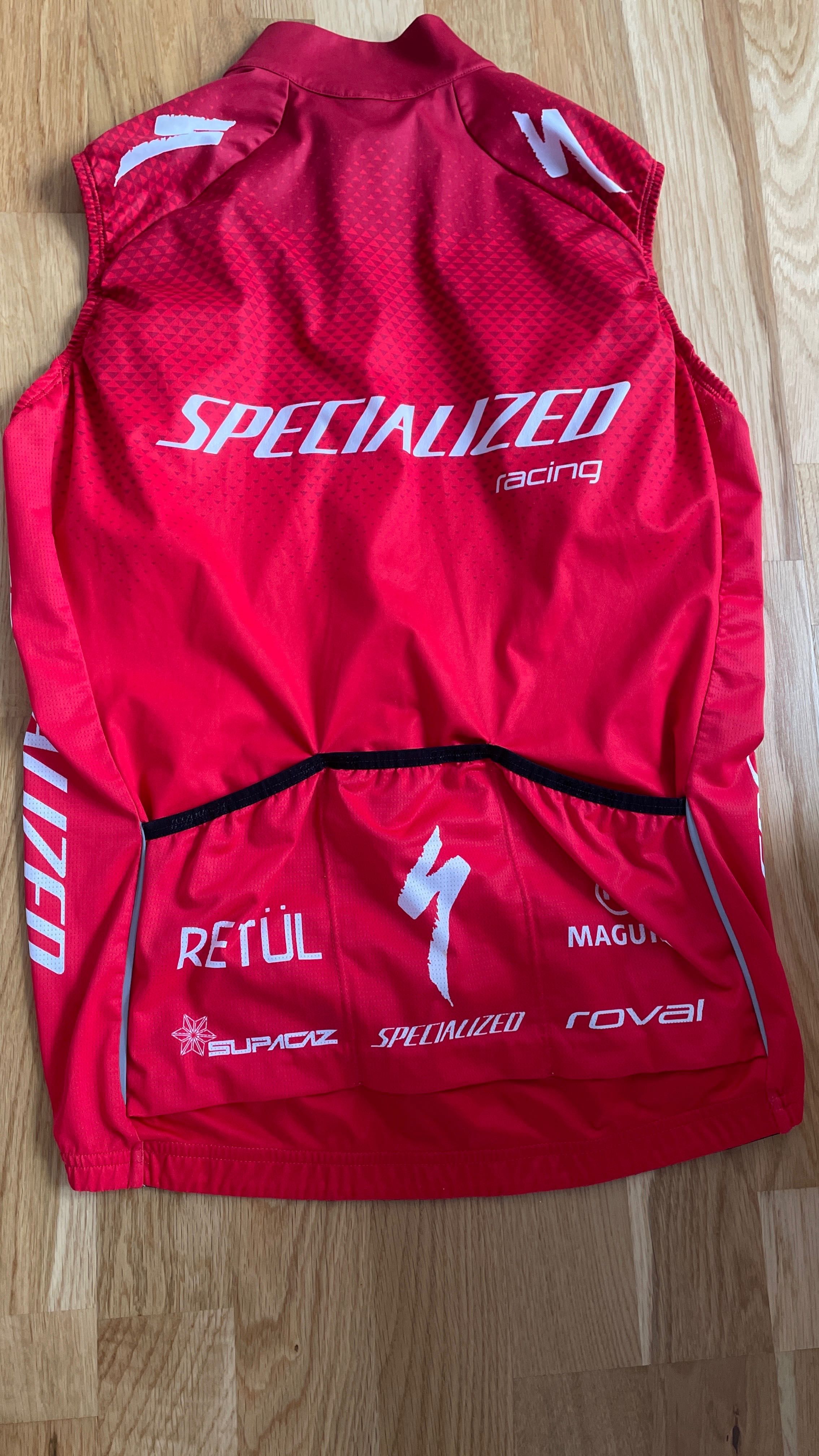 Kamizelka rowerowa Specialized S-Works BIB Pro SL S czerwone bdb stan