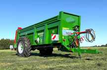 Rozrzutnik obornika N150S/6 DRAGON 14 ton z dyszlem hydraulicznym!