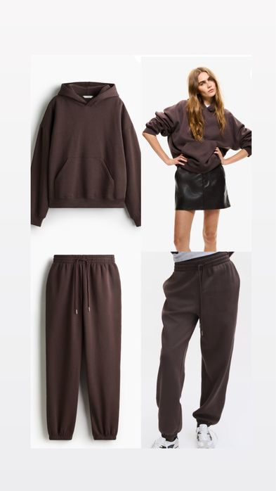 Спортивний костюм на флісі H&m