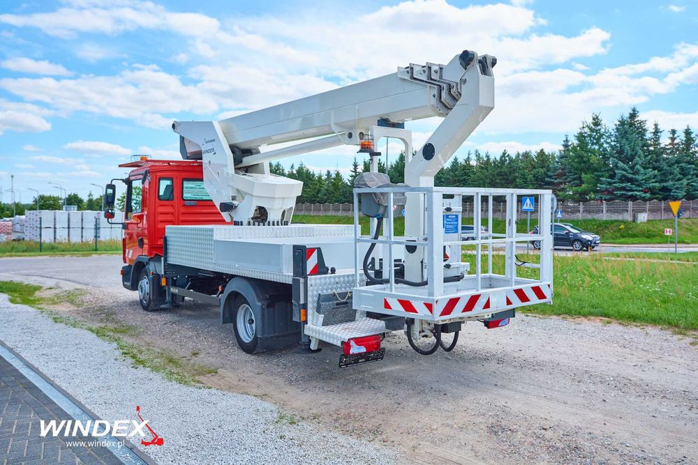 Podnośnik koszowy zwyżka podest ruchomy - Ruthmann T 300 MAN gwarancja
