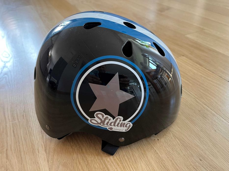 Kask dziecięcy - rower rolki wrotki deskorolka