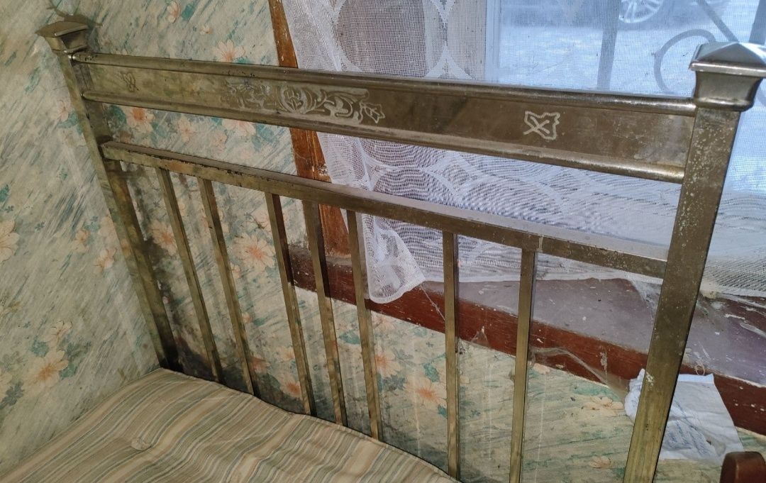 Ліжко панцирне СССР металеве залізне ретро сітка