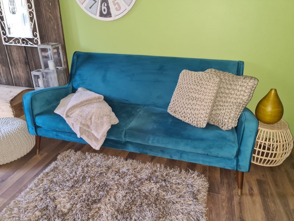 Kanapa sofa stylizowana na PRL