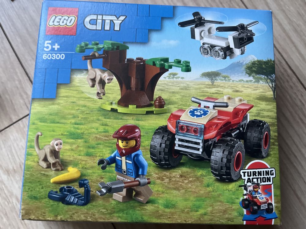 Lego City 60300 Quad ratowników dzikich zwierząt