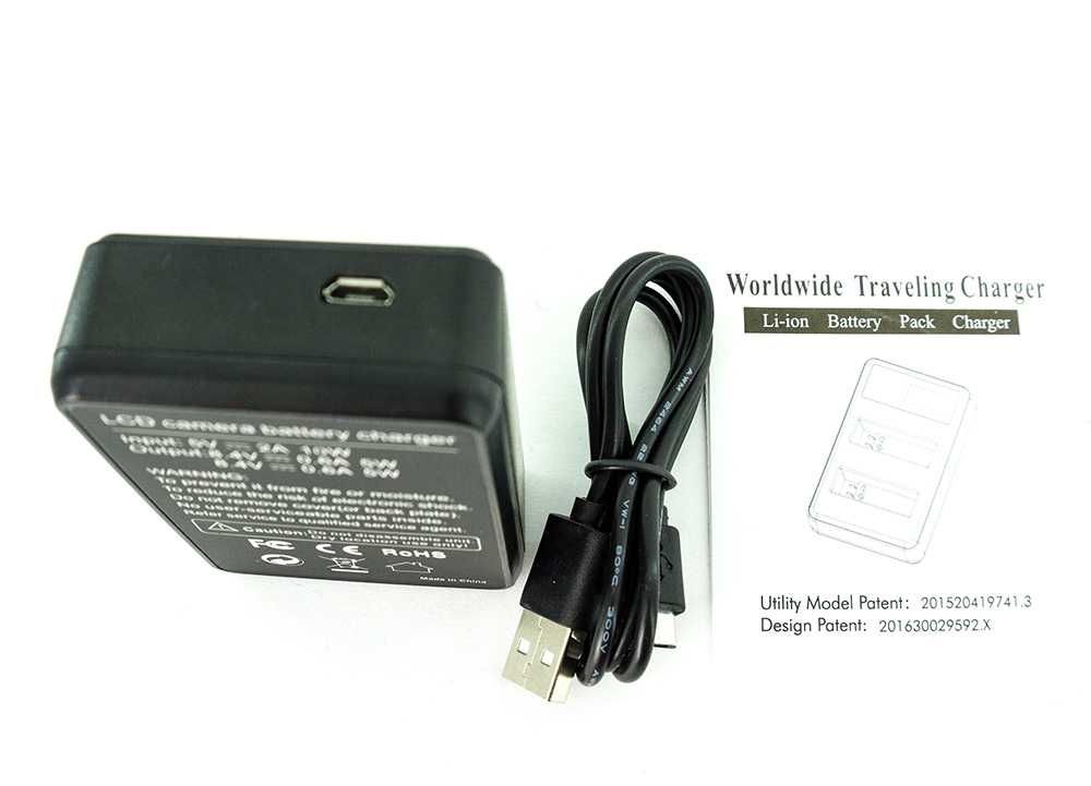 NP-FZ100 Batmax USB зарядний пристрій на два акумулятора зарядка ЮСБ