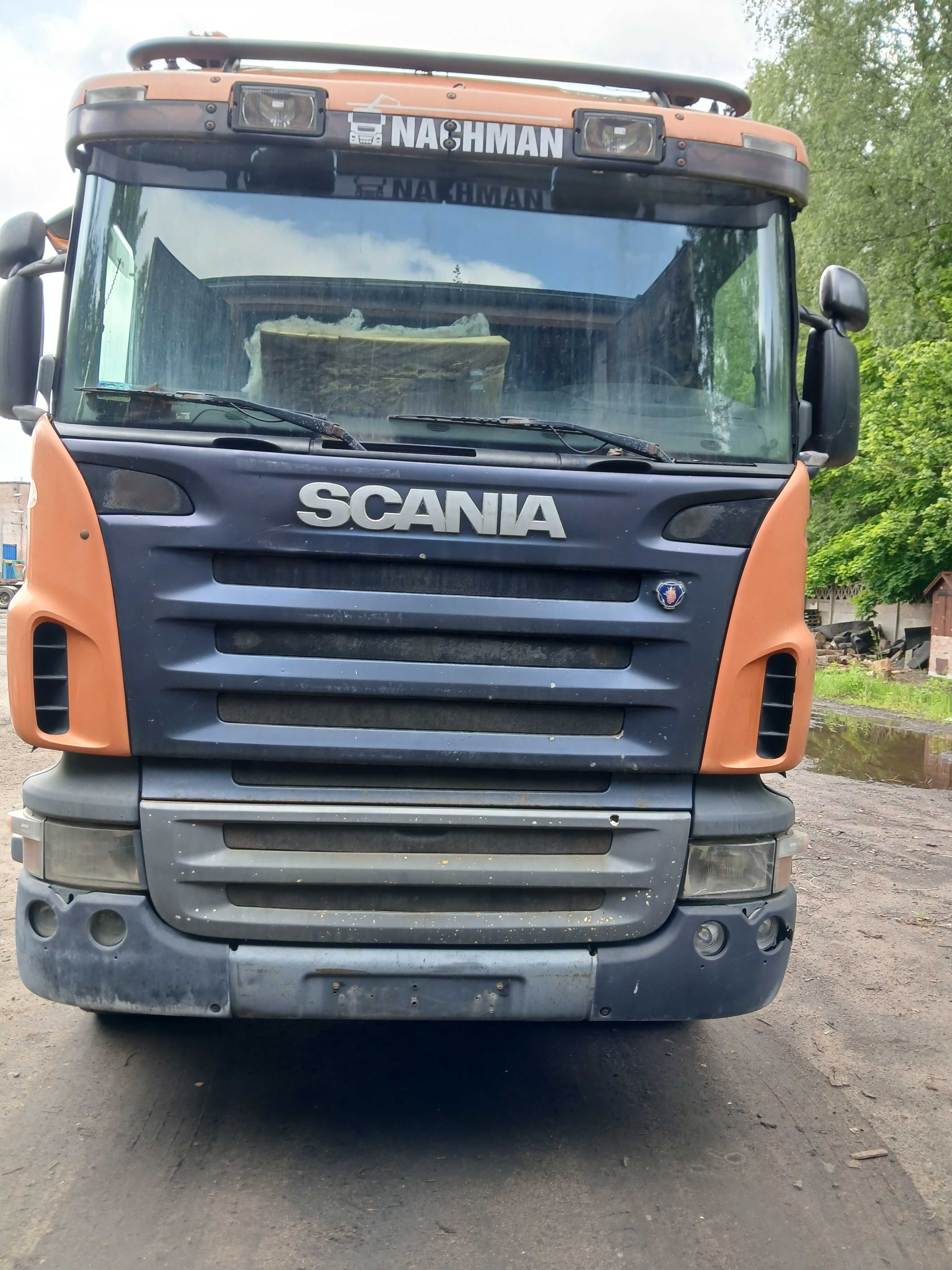 Scania 6x4 do lasu