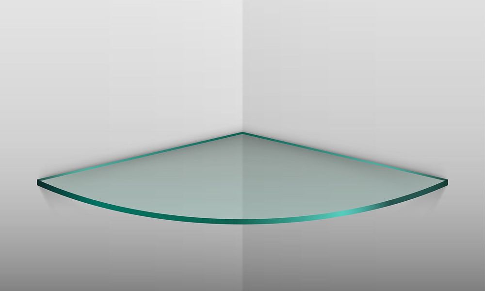 Полиці із прозорого скла