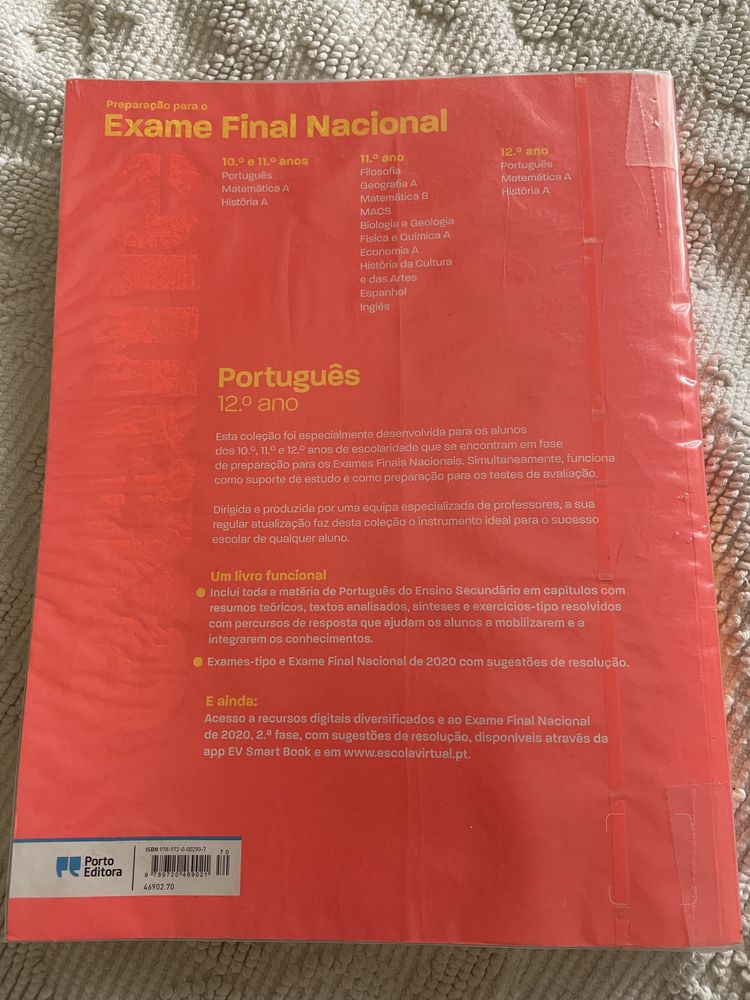 Livro exame nacional de Português