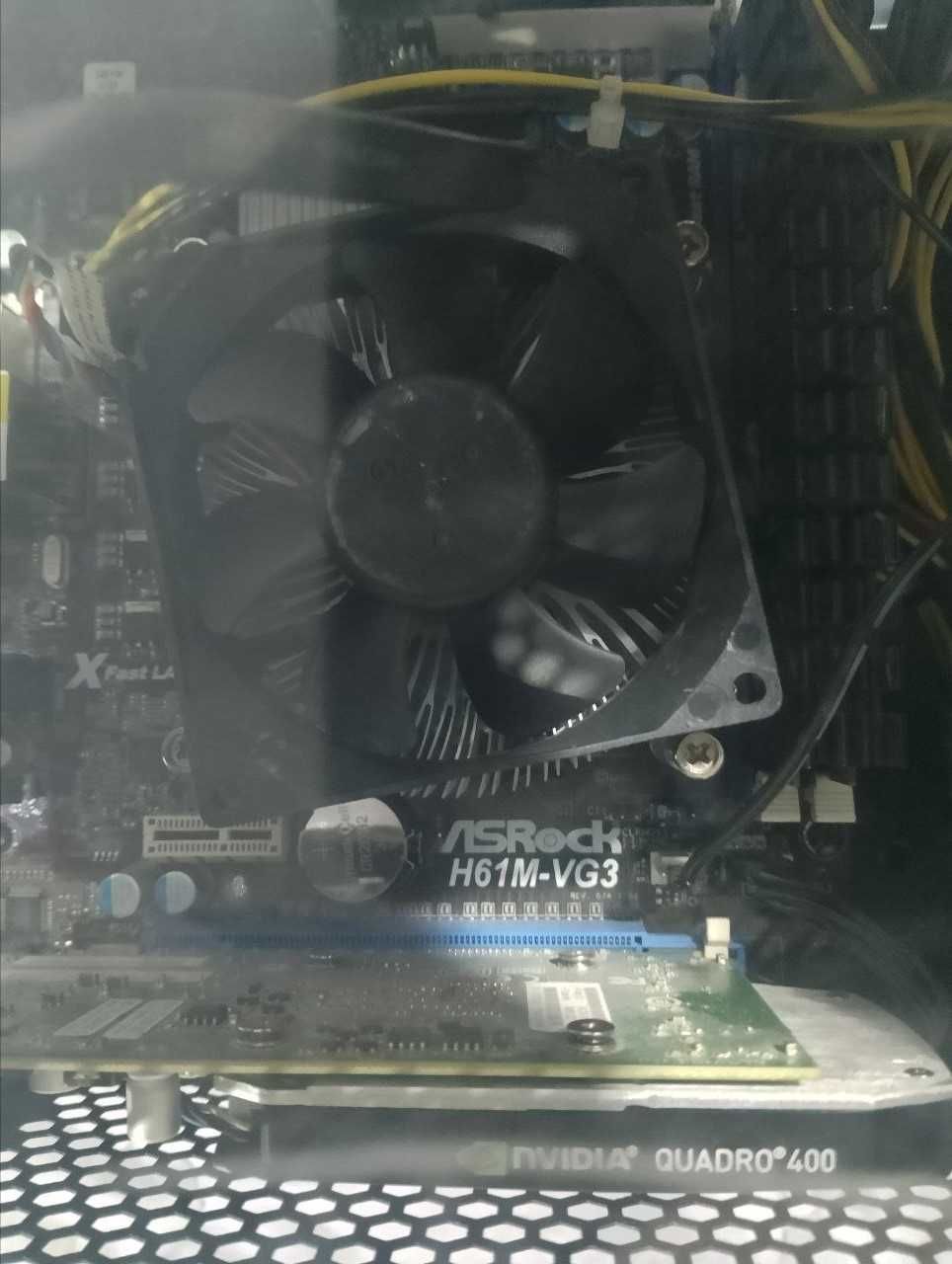компьютер i5-3570,4gb ddr3,Quadro 400,450w, ASRock H61M-VG3,termaltake
