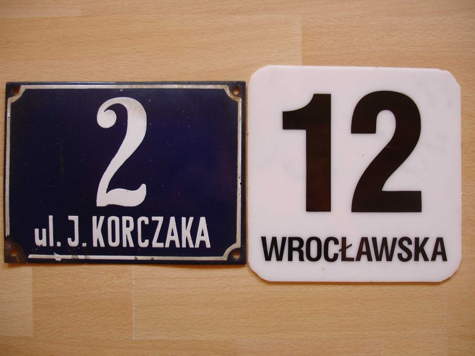 Stare tablice,tabliczki