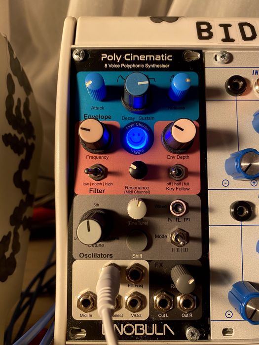 Poly Cinematic 8-Voice Polyphonic Synthesizer Eurorack Module