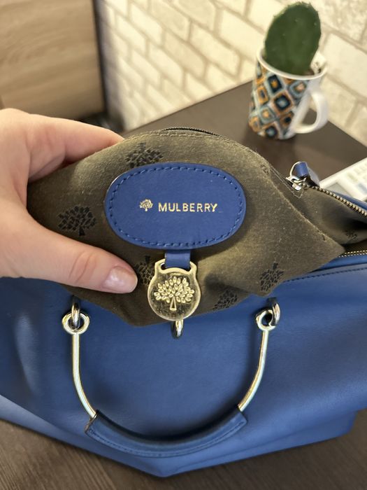Супер красивая сумка MULBERRY кожа люкс