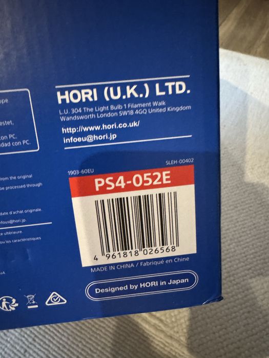 Кермо Hori Racing Wheel  Apex PS4 black