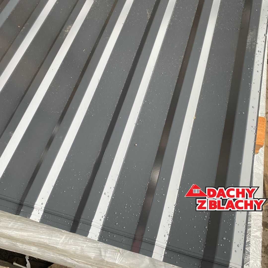 Blacha Trapez T-18 Brąz/Grafit