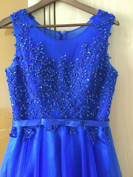 Suknia chabrowa wieczorowa sylwestrowa  Rozmiar M