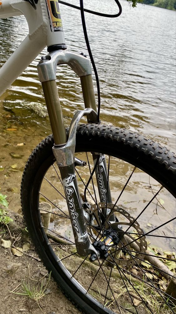 Rower Retro Full MTB Enduro - hydraulika air forks - handmade frame