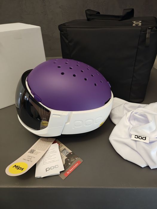 Kask narciarski POC Levator MIPS - Sapphire Purple Matt