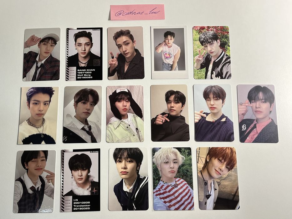 продаж/обмін карток stray kids
