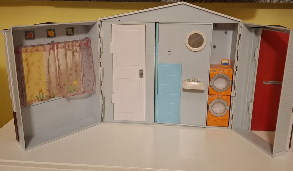 Domek dla lalki rozkładany, dla Barbie lub podobnej