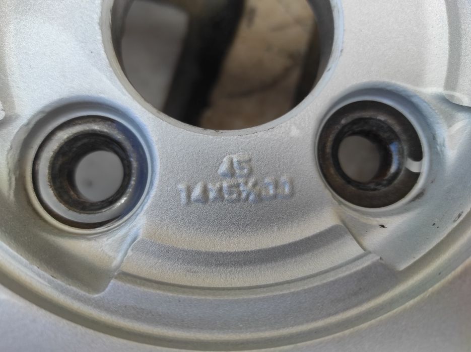 Jantes Especiais 14 Furacão 4x100 originais Honda