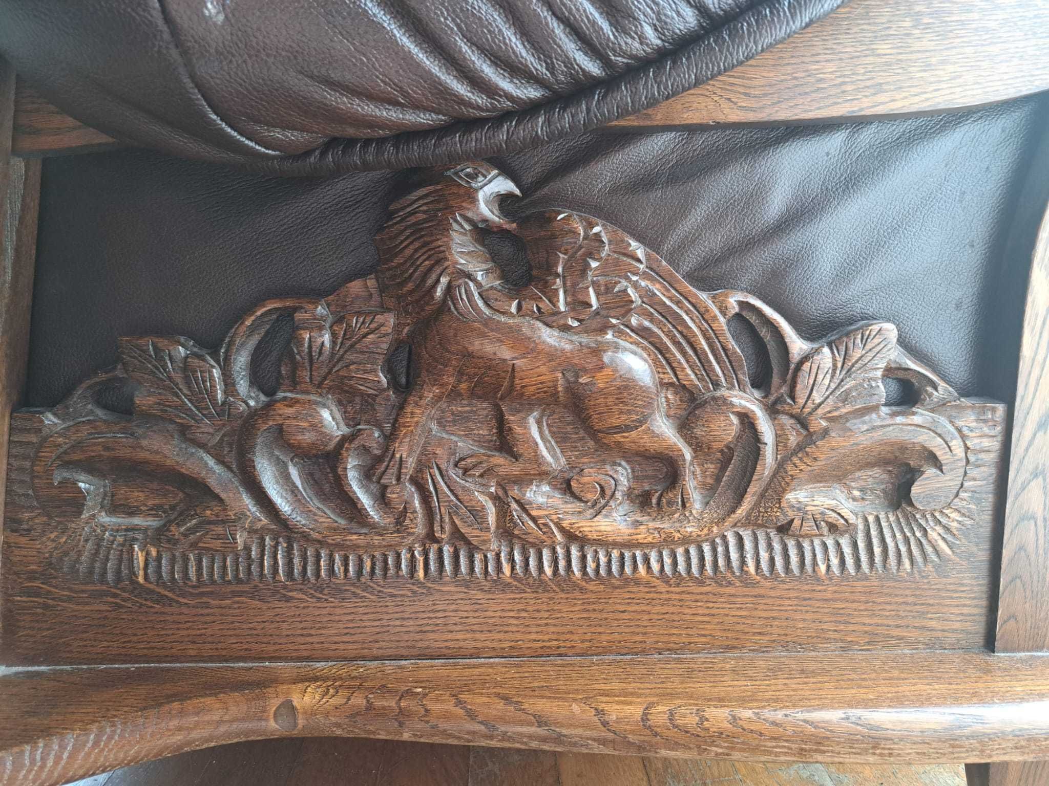 Sofa skórzana 3 os i 2 os Zestaw KLER