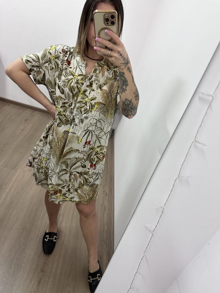 Sukienka w kwiaty h&m