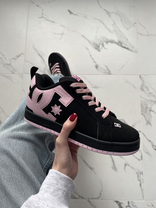 Кросівки DC Court Graffik Black Pink
