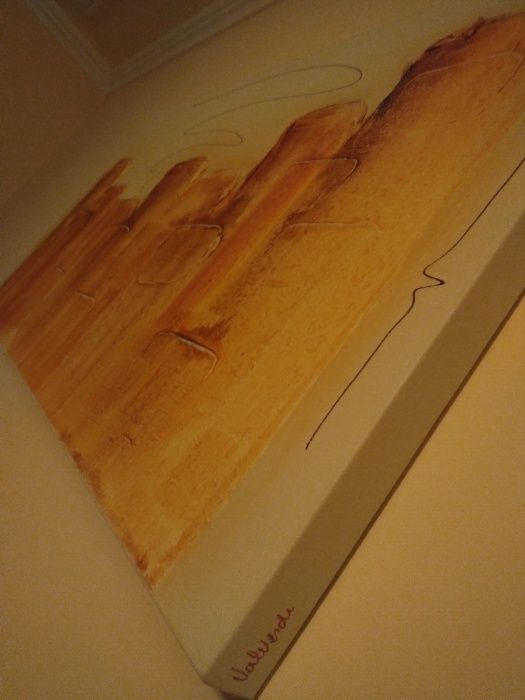 Vendo Quadro em Tela Pintada à Mão