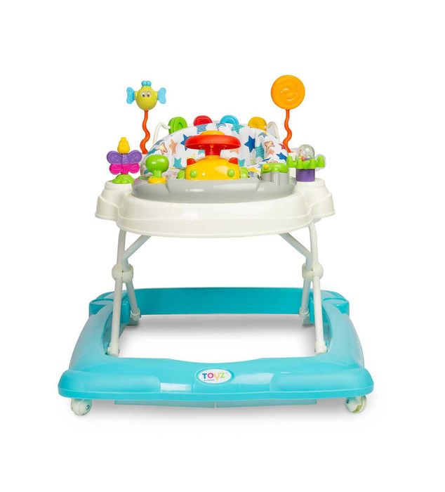 Edukacyjny chodzik siedzisko 360° STEPP light blue TOYZ-20392